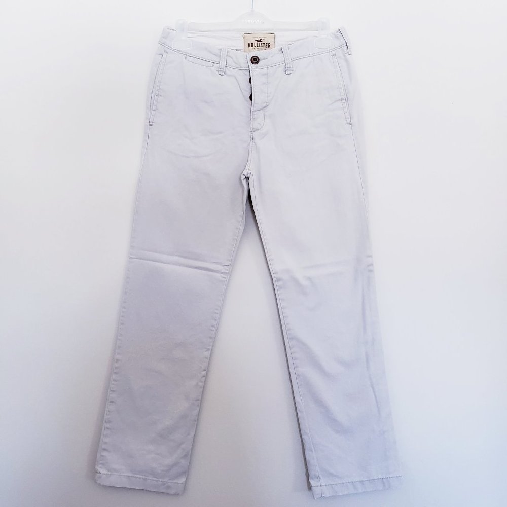 🔴 3/$40 - Hollister Chino Pants - Off White/Beige